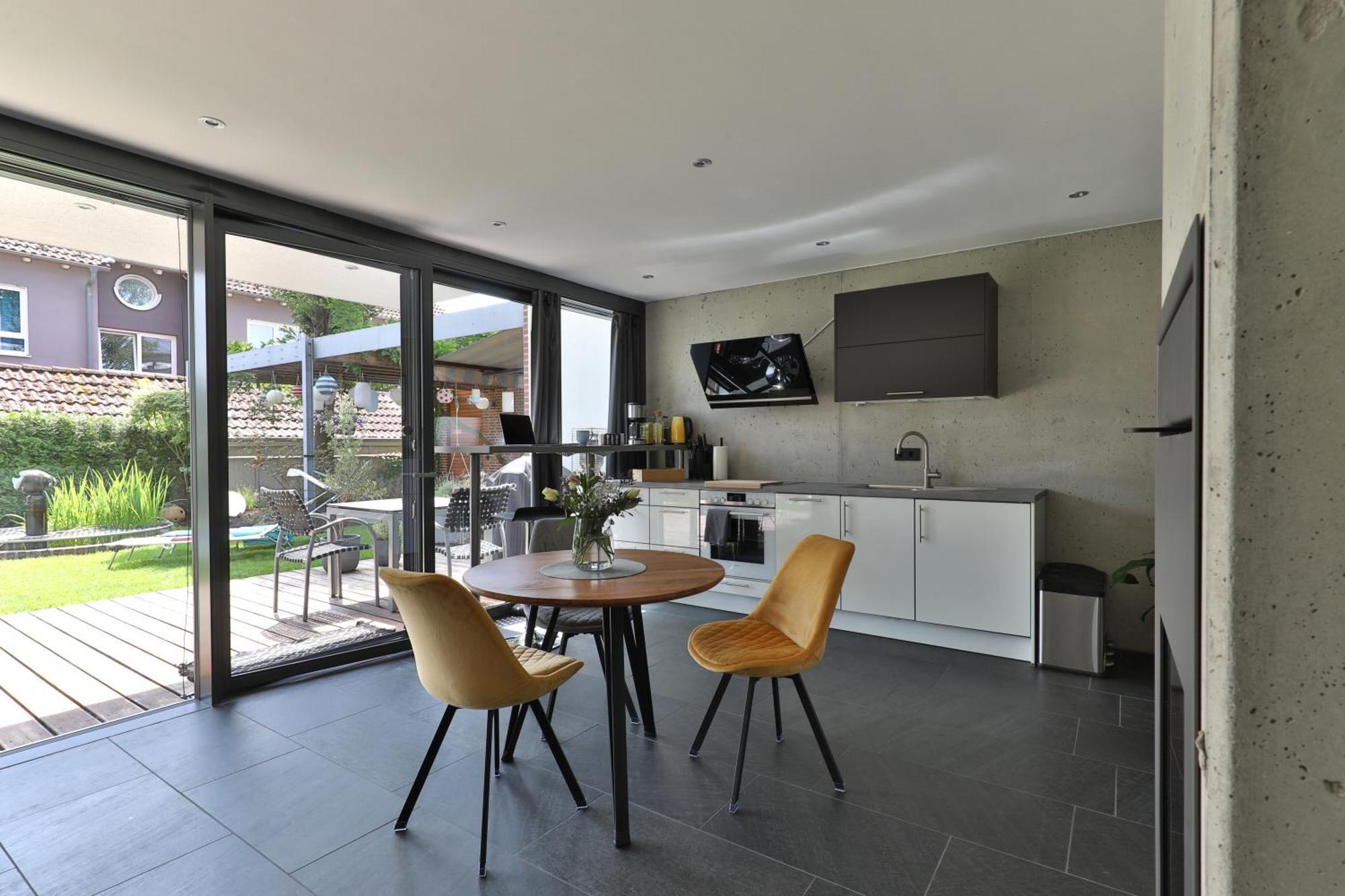 Modernes Studio-Apartment Gersthofen Esterno foto