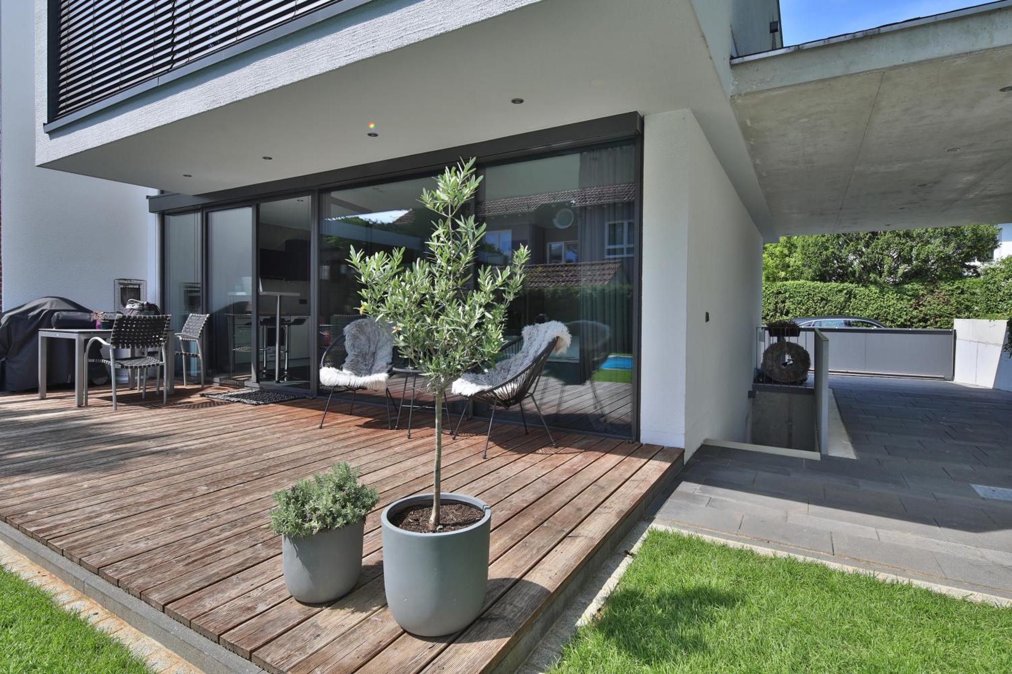 Modernes Studio-Apartment Gersthofen Esterno foto