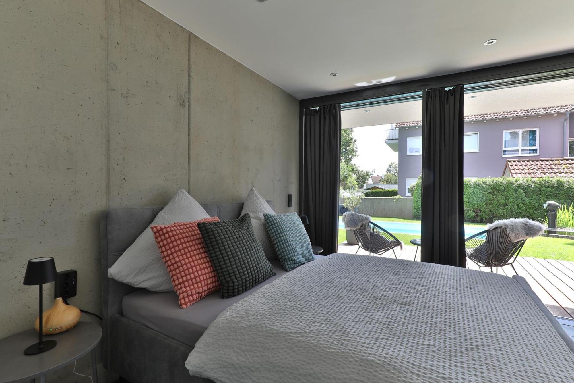Modernes Studio-Apartment Gersthofen Esterno foto