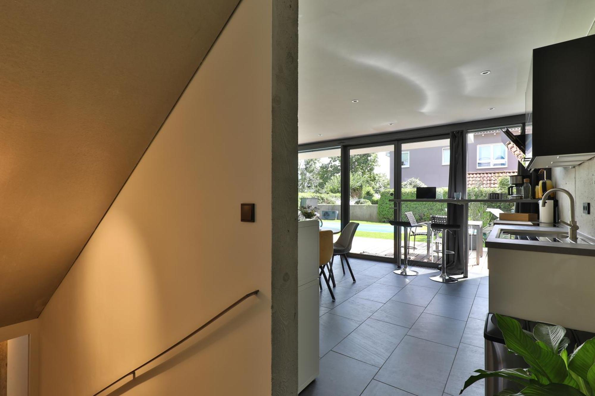 Modernes Studio-Apartment Gersthofen Esterno foto
