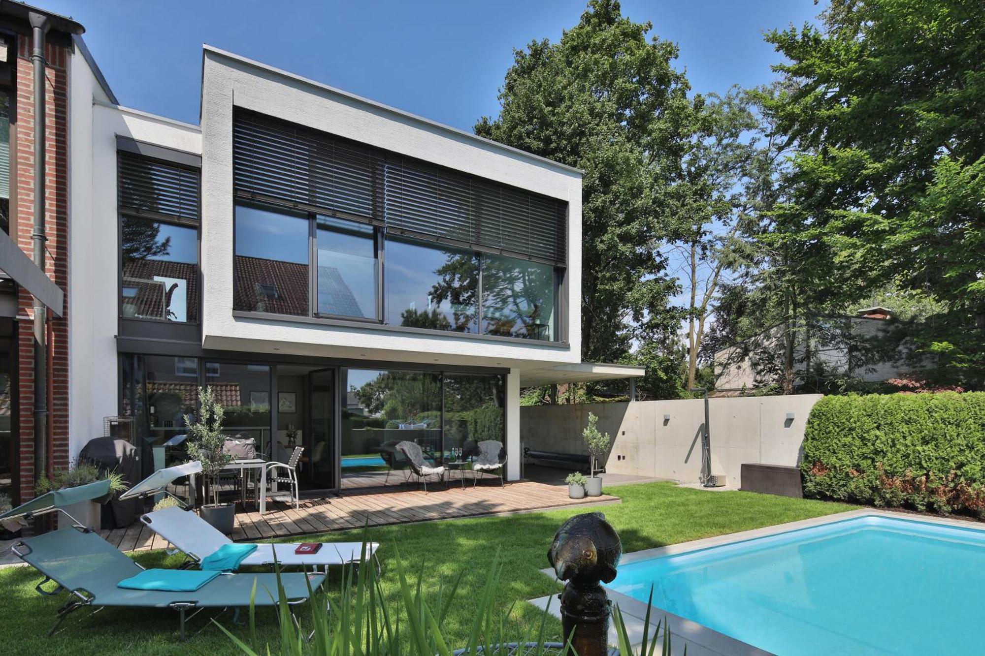 Modernes Studio-Apartment Gersthofen Esterno foto
