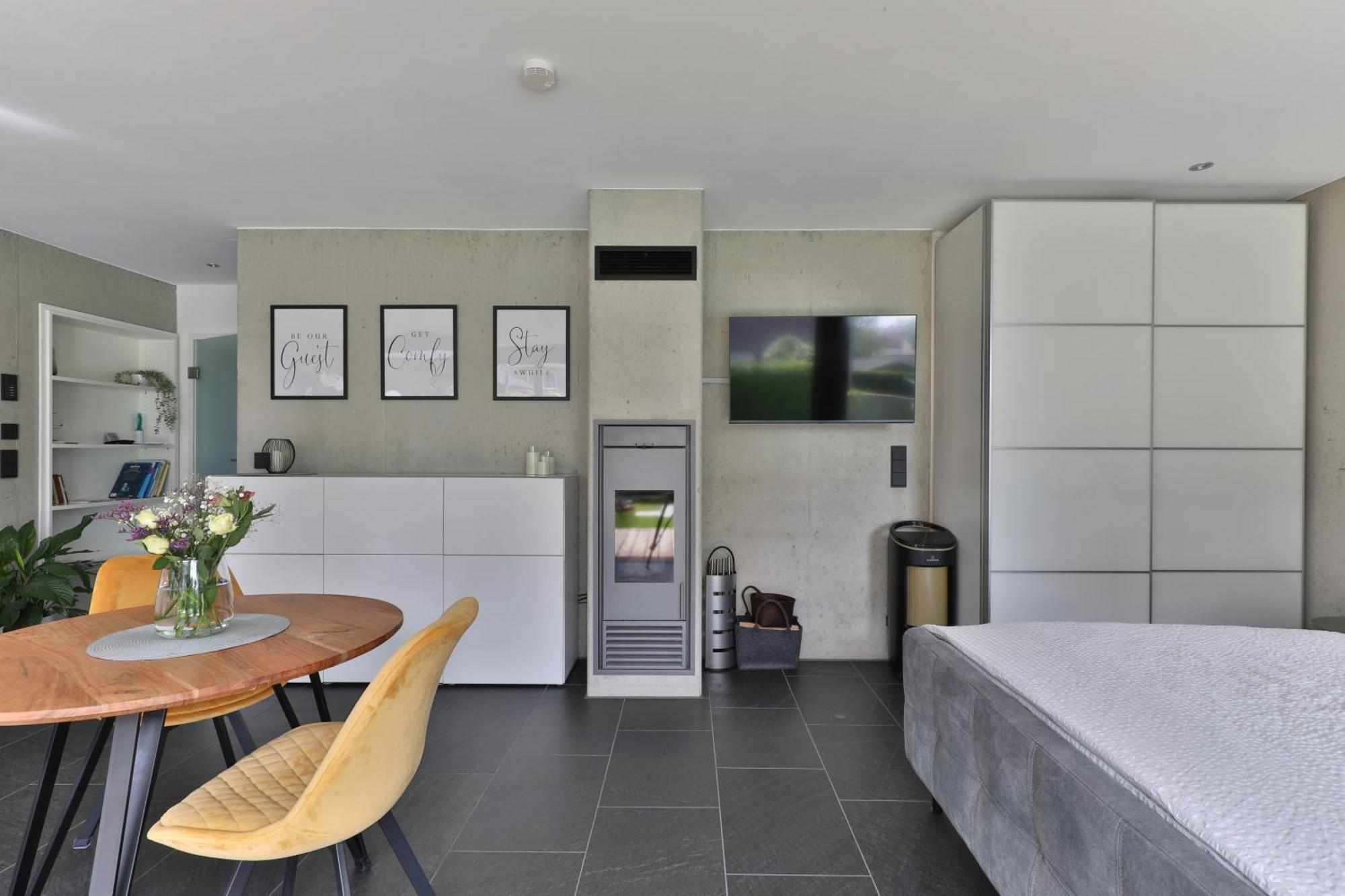 Modernes Studio-Apartment Gersthofen Esterno foto
