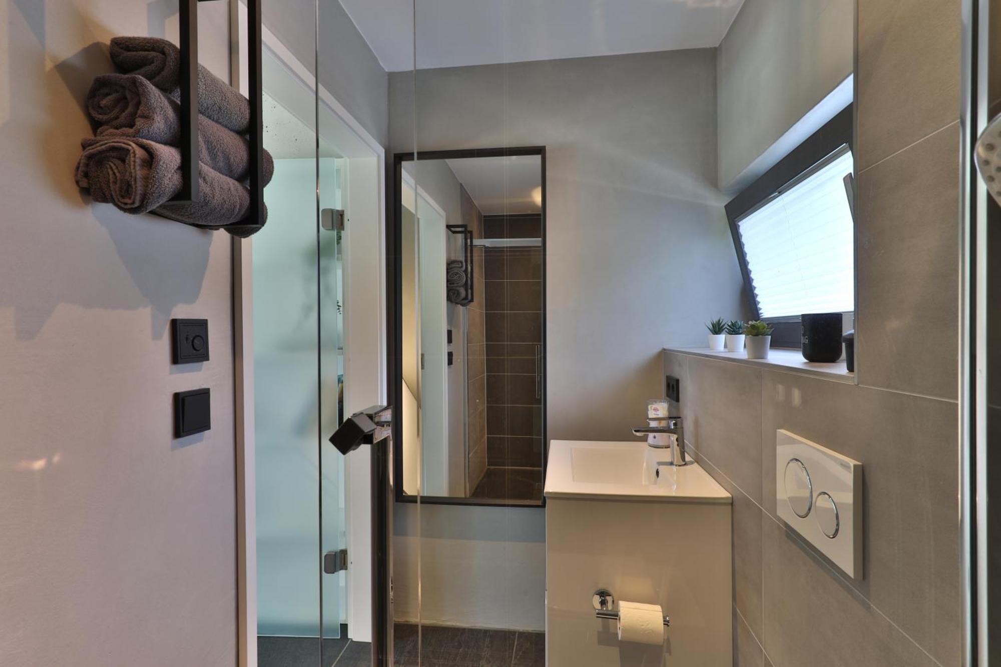 Modernes Studio-Apartment Gersthofen Esterno foto